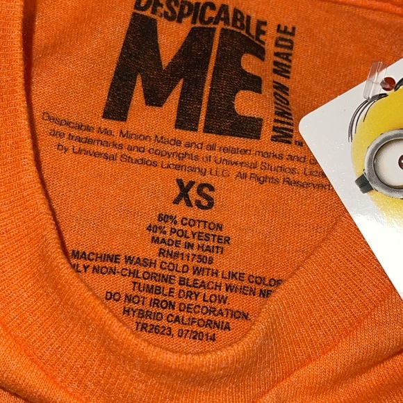 NWT Despicable Me Halloween tshirt XS - Picture 4 of 4